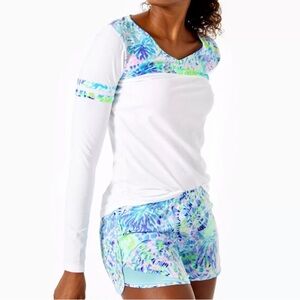 GUC Lilly Pulitzer Luxletic Ocean Trail Shorts